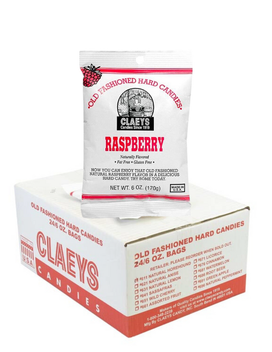Claey's Natural Rasp Peg Bag 6 oz Single Bag