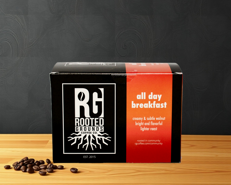 Rooted Grounds K-Cup All Day Breakfast 12ct