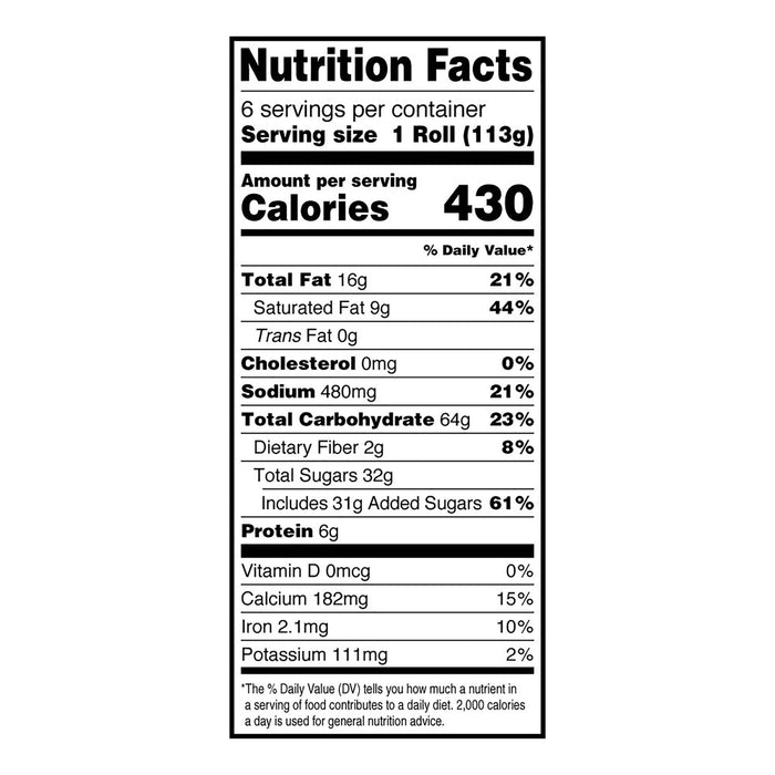 Big Texas Cinnamon Roll 4oz