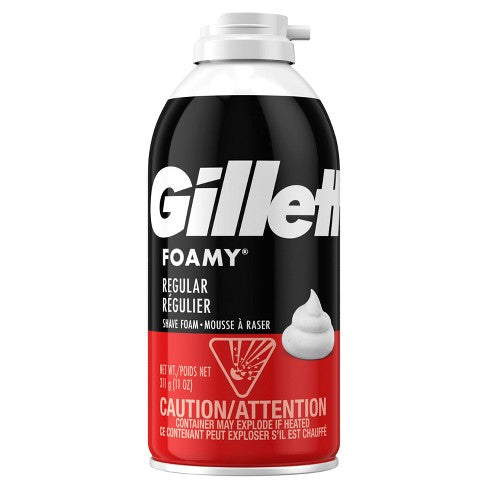 Gillette Foamy Shave Foam Original 11 Ounce 325ml