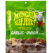 Mingua Garlic & Onion Beef Jerky 3 oz bag front