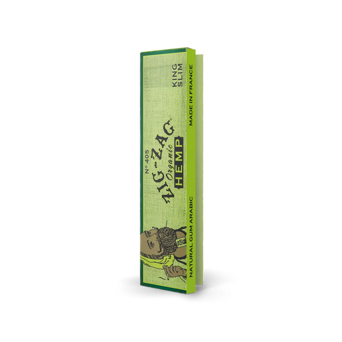 Zig Zag Papers Hemp King Slim Organic 24 Per Box