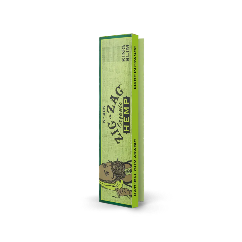 Zig Zag Papers Hemp King Slim Organic 24 Per Box