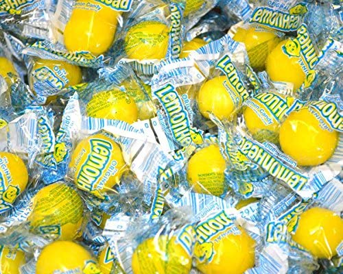 Lemonhead Individually Wrapped Hard Candy Bulk 27 lb Case