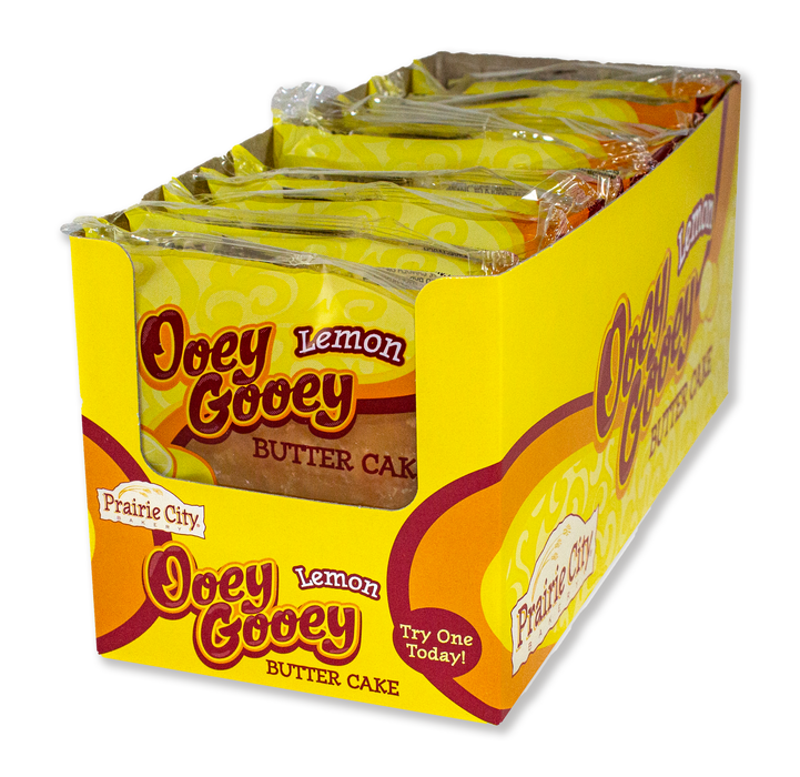 Ooey Gooey Butter Cake Lemon