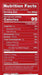 Mingua Teriyaki Beef Jerky 3.5 oz bag nutrition facts