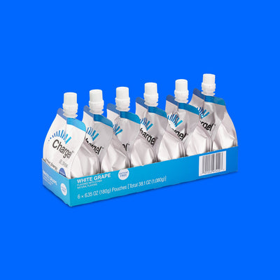 Chargel White Grape Instant Energy Gel 6.35oz 6ct