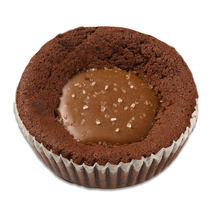 Ooey Gooey Lava Cake Salted Caramel
