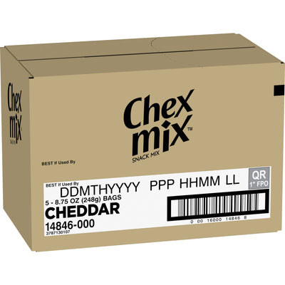 Chex Mix Cheddar Snack Mix, 8.75 oz (Pack of 5)