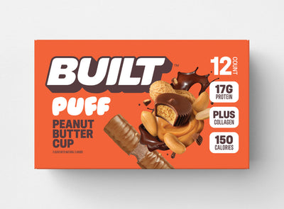 Built Puff Peanut Butter Protein Bar 1.41oz 12ct