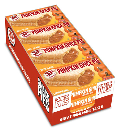 JJ's Bakery Lightly Glazed Snack Pies 4oz (Pumpkin Pie)