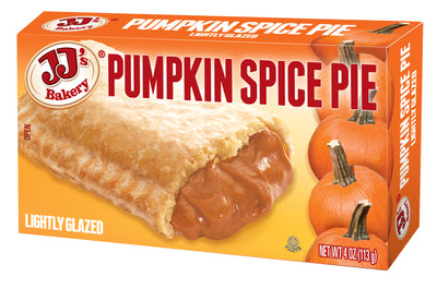 JJ's Bakery Lightly Glazed Snack Pies 4oz (Pumpkin Pie)