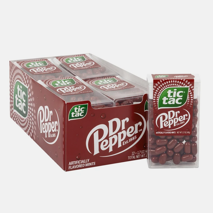 Tic Tac Dr Pepper Mints - 12ct