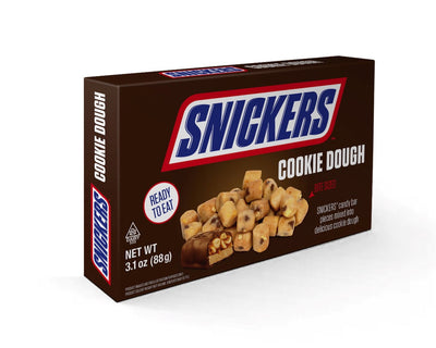 Snickers Cookie Dough Bites Candy, 3.1 oz Theater Box