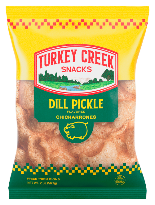 Turkey Creek Pork Skin Dill Peg Bag (Pack of 12)
