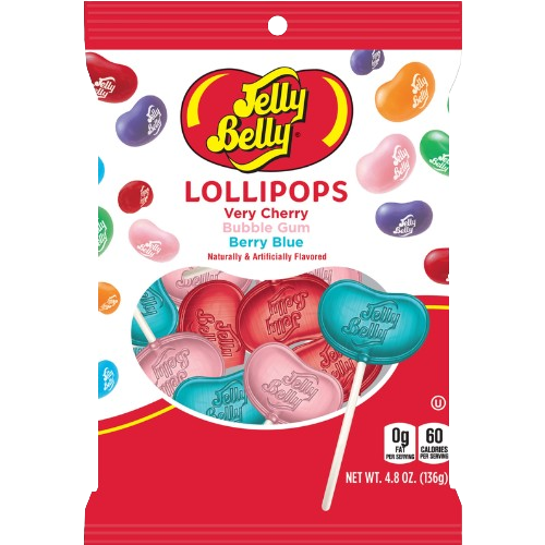Jelly Belly Pops Peg Bag 4.75 oz Single Bag