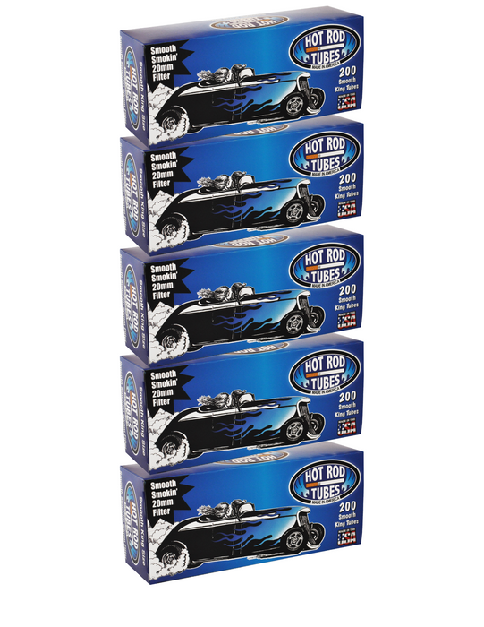 hot rod cigarette tubes for sale Amazon.com: HotRod Cigarette Tubes Regular 100mm – 1000 Count 200 Tubes x 5 Boxes – Tubes with 25mm Double Filter – Smooth Draw, No Aftertaste – USA Made – Fits Most Injector Machines : Health & Household