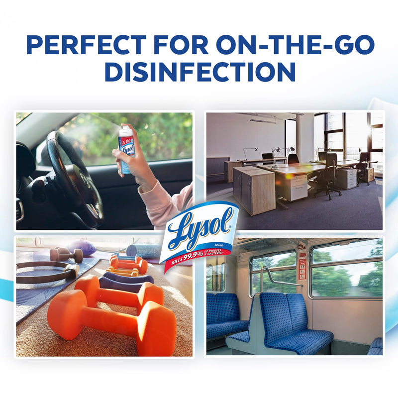 Lysol Disinfectant Spray To-Go 1.5 oz (Pack of 12)