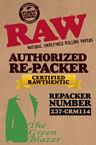RAW Cones 1 1/4 Size: 20 Pack - Patented Slow Burning Pre Rolled Cones & Tip Box of 12 Packs, 240 Total Cones
