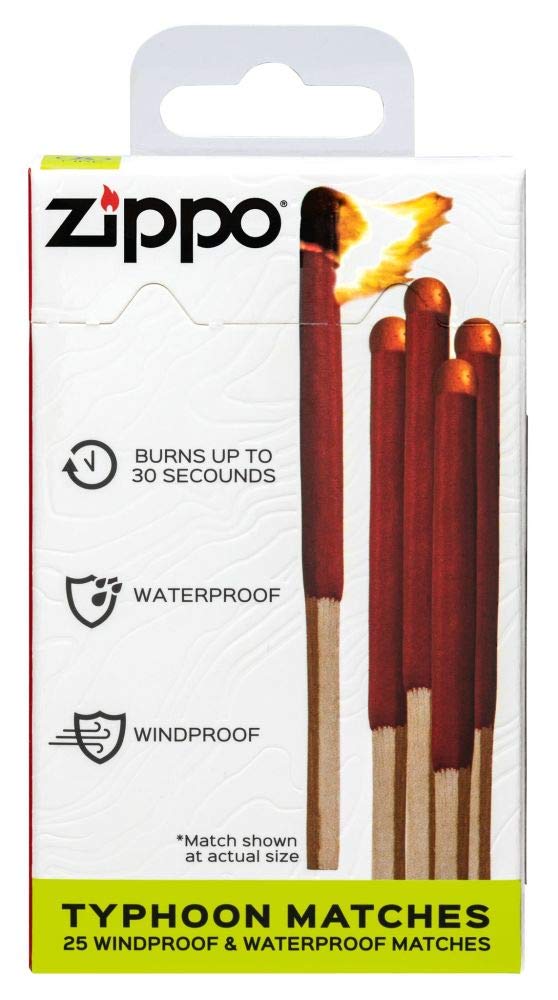 Zippo Typhoon Matches, Brown, One Size (40484)