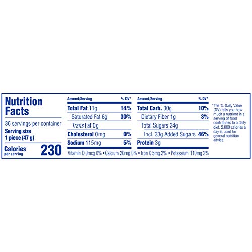Baby Ruth Milk Chocolate Candy Bars 3.3-oz Wholesale Pack of 18