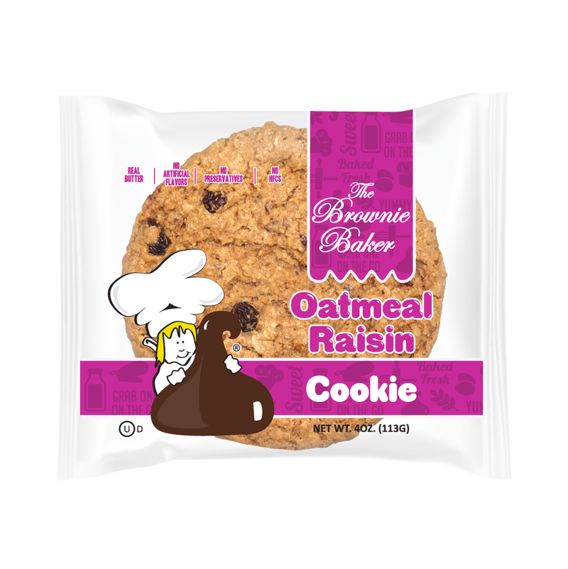Bbaker Cookie Oatm Raisin 4 oz 12 Per Case