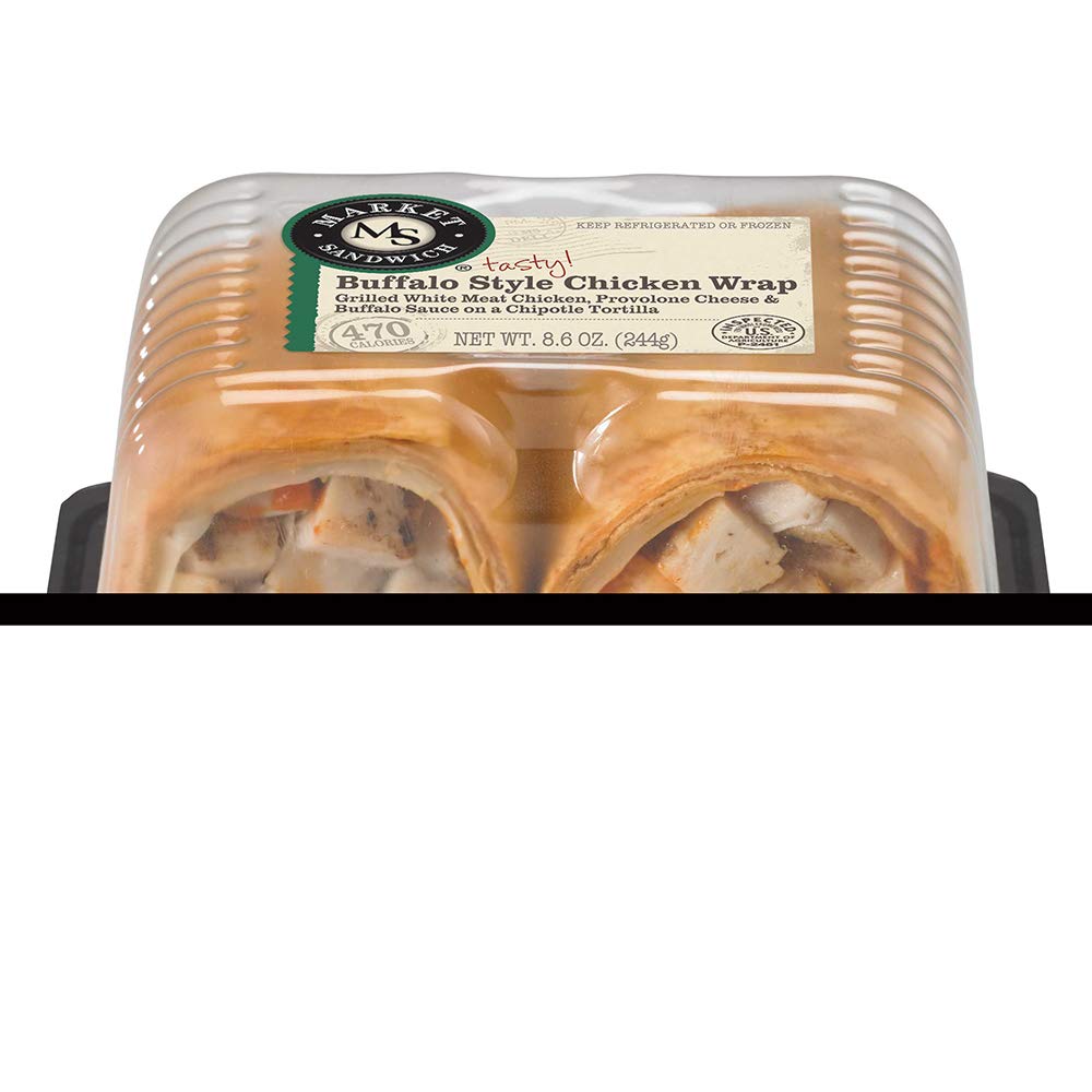 Deli Express Market Buffalo Style Chicken Wrap, 8.6 Ounce - 8 per case ...