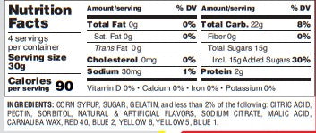 Gurley's Gummi Worms (Pack of 12)