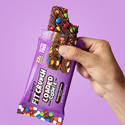 Fit Crunch Loaded Chocolate Deluxe Protein Bar 82 g 12 Per Box