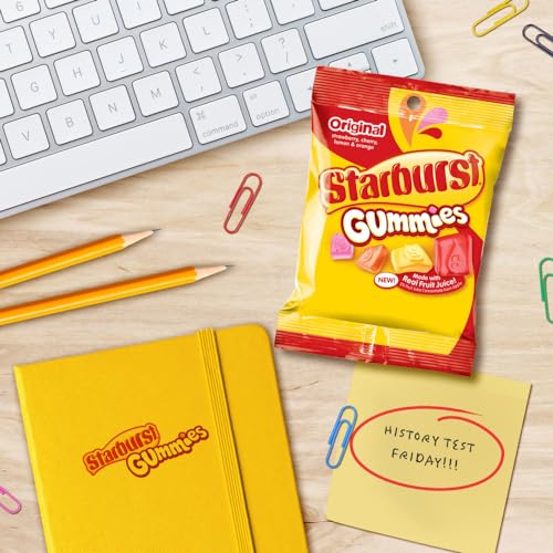 Starburst Original Gummy Candy 5-oz Bags Pack of 12 Wholesale