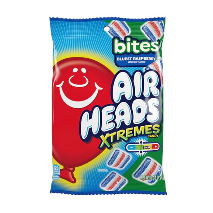 Airheads Xtreme Bites Bluest Peg Bag 6 oz Single Bag