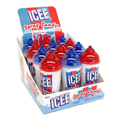 ICEE or Slush Puppie Spray Candy, .85 fl. oz (Pack of 12)