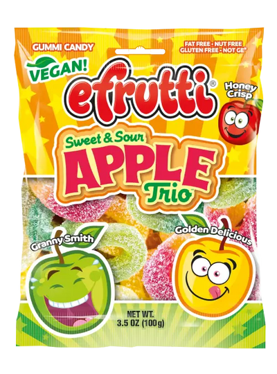 eFrutti Apple Trio Peg 3.5 oz (Pack of 12)