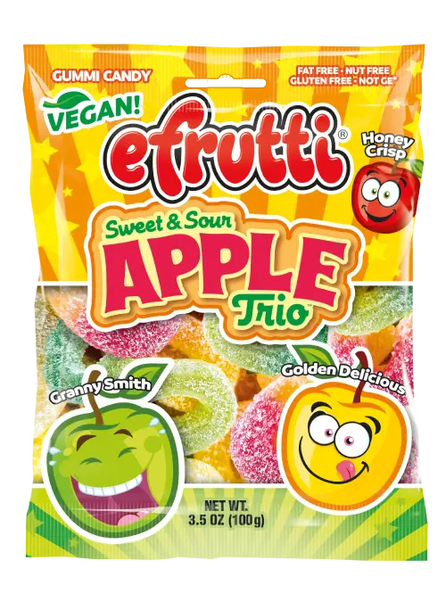 eFrutti Apple Trio Peg 3.5 oz (Pack of 12)