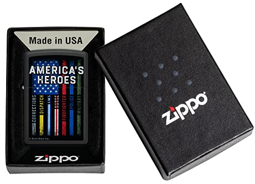Zippo Lighter American Heroes Single Box