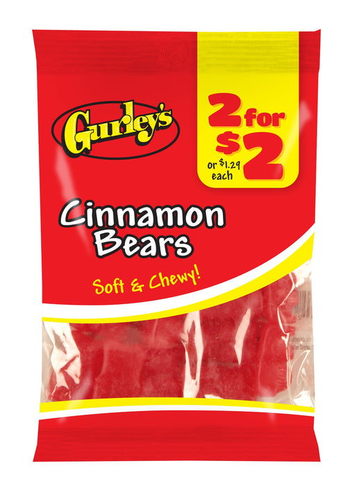 Gurley's Candy Cinn Bears 12 Per Bag