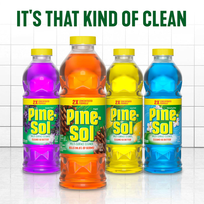 Pine-Sol Lemon Fresh Multi-Surface Cleaner 24 oz Bottle Wholesale