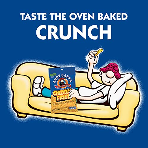 Andy Capp Cheddar Flavored Fries 0.85oz Single-Serve Bag Wholesale