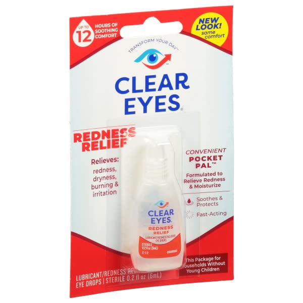 Clear Eyes Redness Relief .2 Ounce Bottle Wholesale