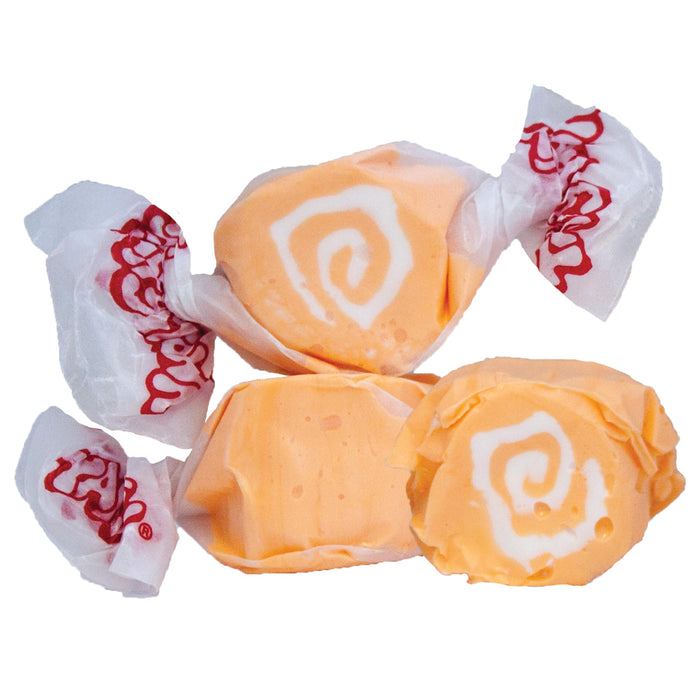 Taffy Town Orange Cream Saltwater Taffy 2.5 lb 8-Pack Wholesale Bags