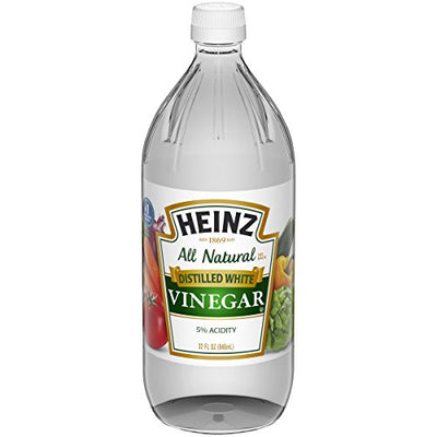 Heinz Distilled White Vinegar (32 fl oz Bottles, Pack of 12)