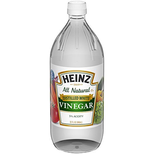 Heinz Distilled White Vinegar (32 fl oz Bottles, Pack of 12)