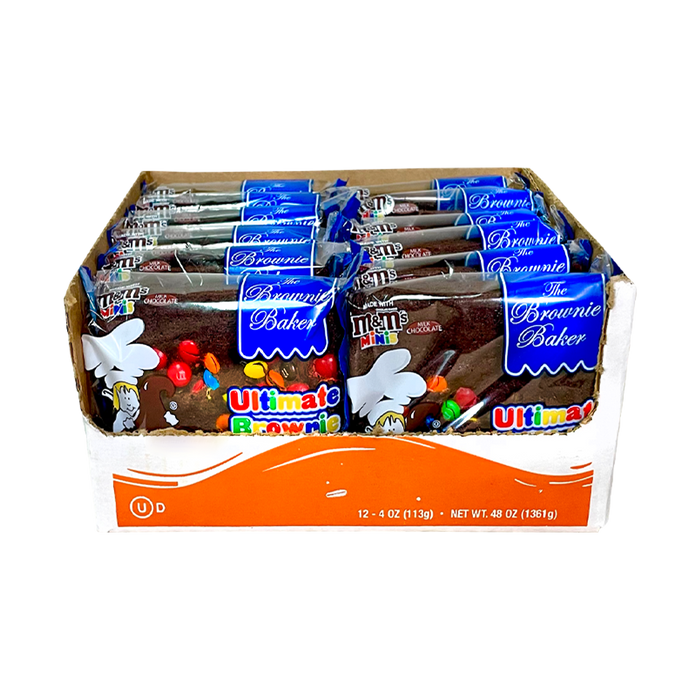 The Brownie Baker Brownie M&M's Ultimate 4 oz 12-Pack Wholesale
