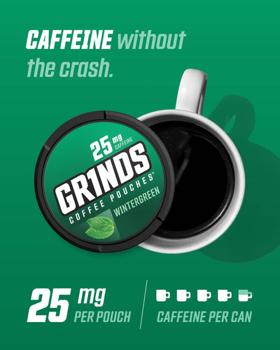 Grinds Wintergreen 5 Per Box