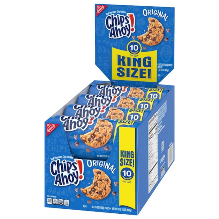 Chips Ahoy Ahoy King 3.7 oz Wholesale 8 Count