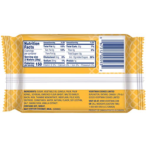 Voortman Vanilla Wafers 10ct 9 Per Box