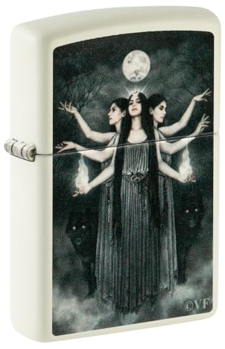 Zippo Lighter Victoria Frances Women Glow Drk Single