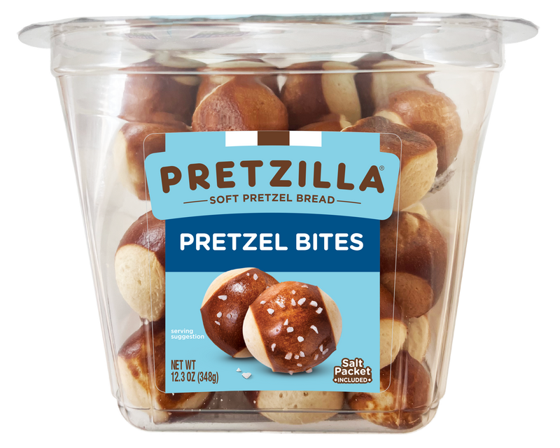 Pretzilla Soft Bites Tub Pretzels 12.3 oz 08ct