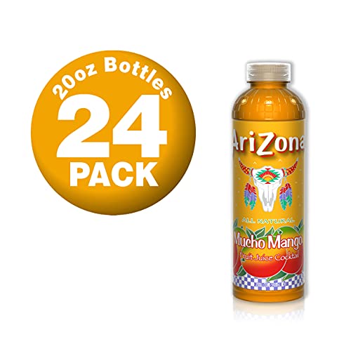 Arizona Tea Mango Btl 20 oz 24 Per Case