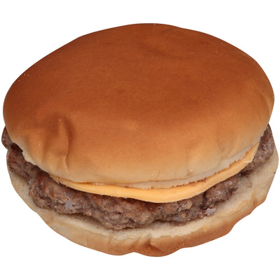 Ball Park Cheeseburger Sandwich, 4.306 oz Each - Flame Grilled Beef Patty with Cheese, Microwaveable - (Pack of 12)